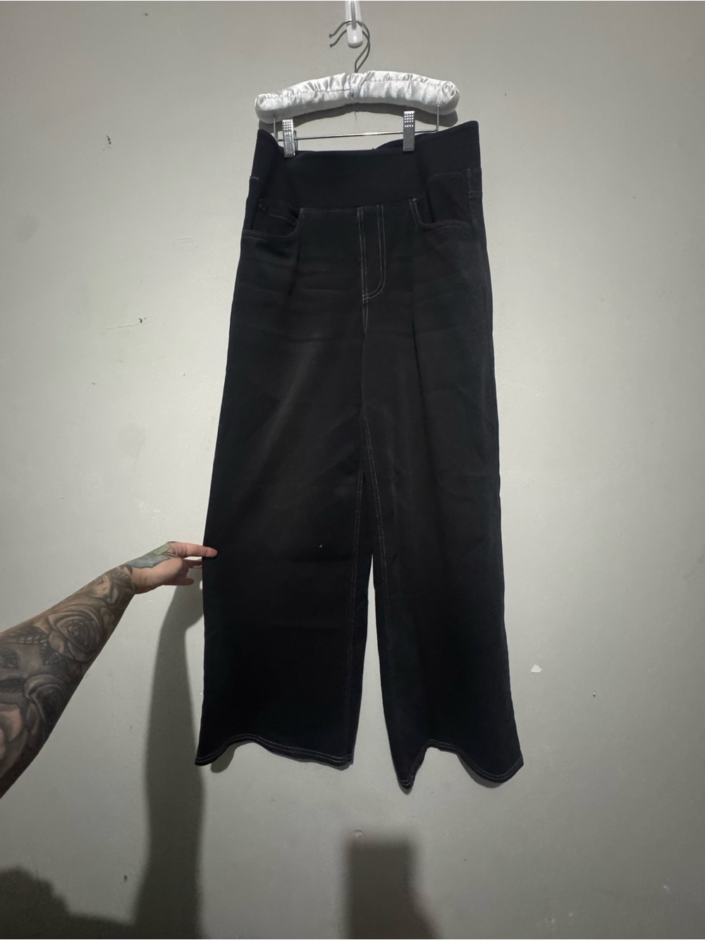 Halara Black Wide Leg High Waist Pants